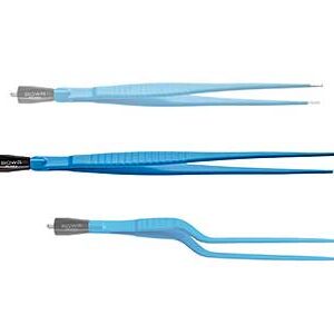monopolar forceps with connector